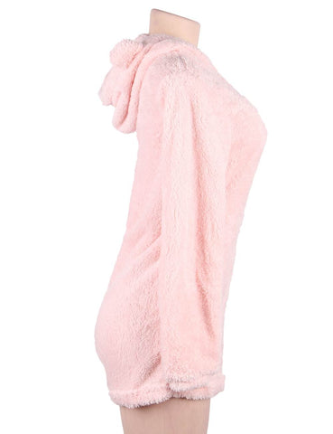 Lamb Cashmere Hoodies Pajamas